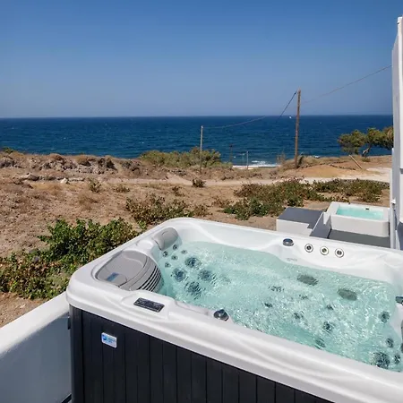 Peaceful Seafront Retreat In Santorini -sonus Mare * Vourvoulos