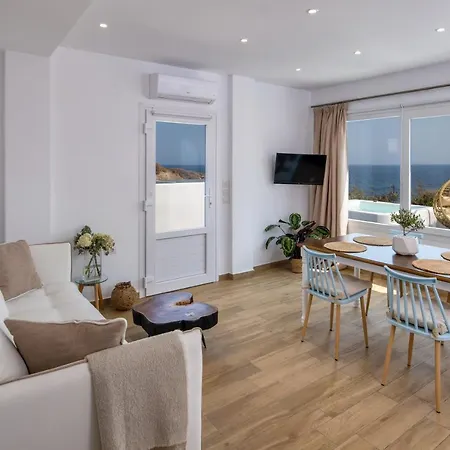Peaceful Seafront Retreat In Santorini -Sonus Mare Beach Houses