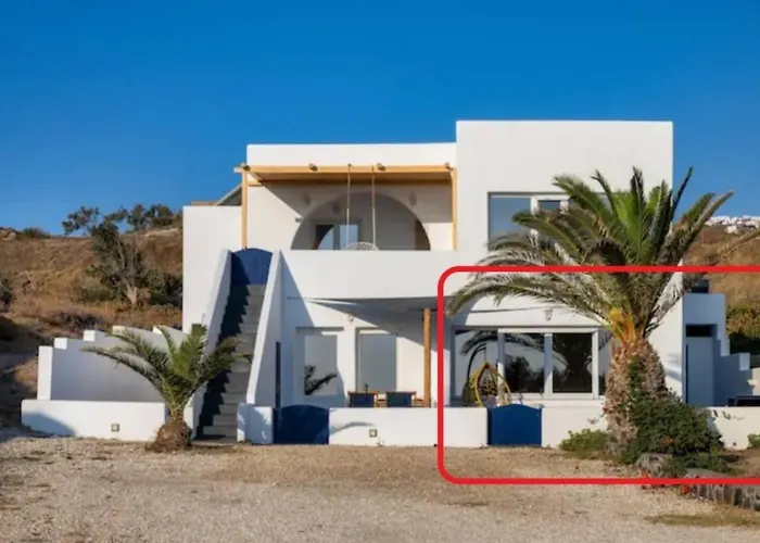 α Peaceful Seafront Escape In Santorini- Sonus Mare 빌라 *