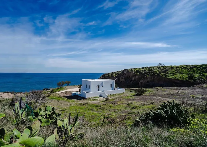 别墅 α Peaceful Seafront Escape In Santorini- Sonus Mare